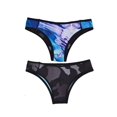 thumbnail image 1 of Akela Surf Cheeky Cut Reversible Laure Swim Bikini Bottom ( XS ), 1 of 2