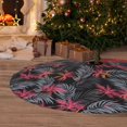 thumbnail image 6 of Yiaed Colorful Hawaii Palms Print Christmas Tree Skirt , Tree SkirtsTree Mat for Christmas Winter Holiday Indoor Decorations-30", 6 of 7