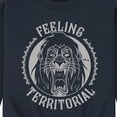thumbnail image 3 of Disney Villains - Feeling Territorial Scar - Men's Crew Neck Fleece Pullover, 3 of 5