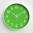 thumbnail image 6 of Gnmfd Silent 12-Inch Wall Clock Battery Operated Modern Analog Decor for Kitchen Office Bathroom Bedroom, Non-Ticking Decorative Wall Clock for Home Living Spaces Dorm and Studio Use, 6 of 6