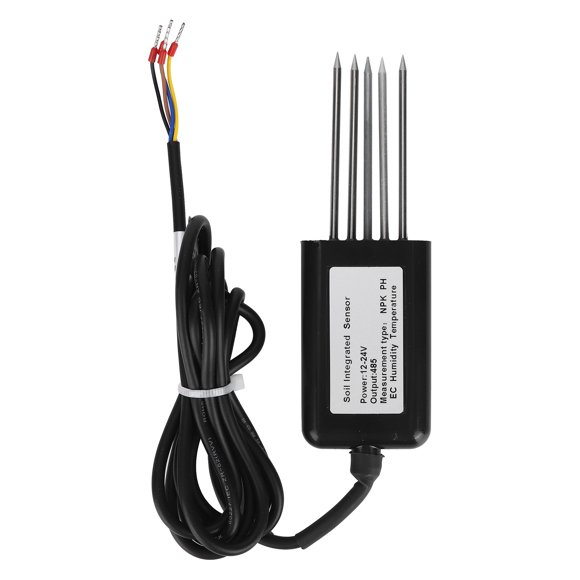 Sensor RS485 DE PH NPK DE PH DE 5PIN, SENSOR DE CE DE SUELO Conveniente, Detector de conductividad, para Experimentos Científicos Detector del Suelo del Jardín Vegetal