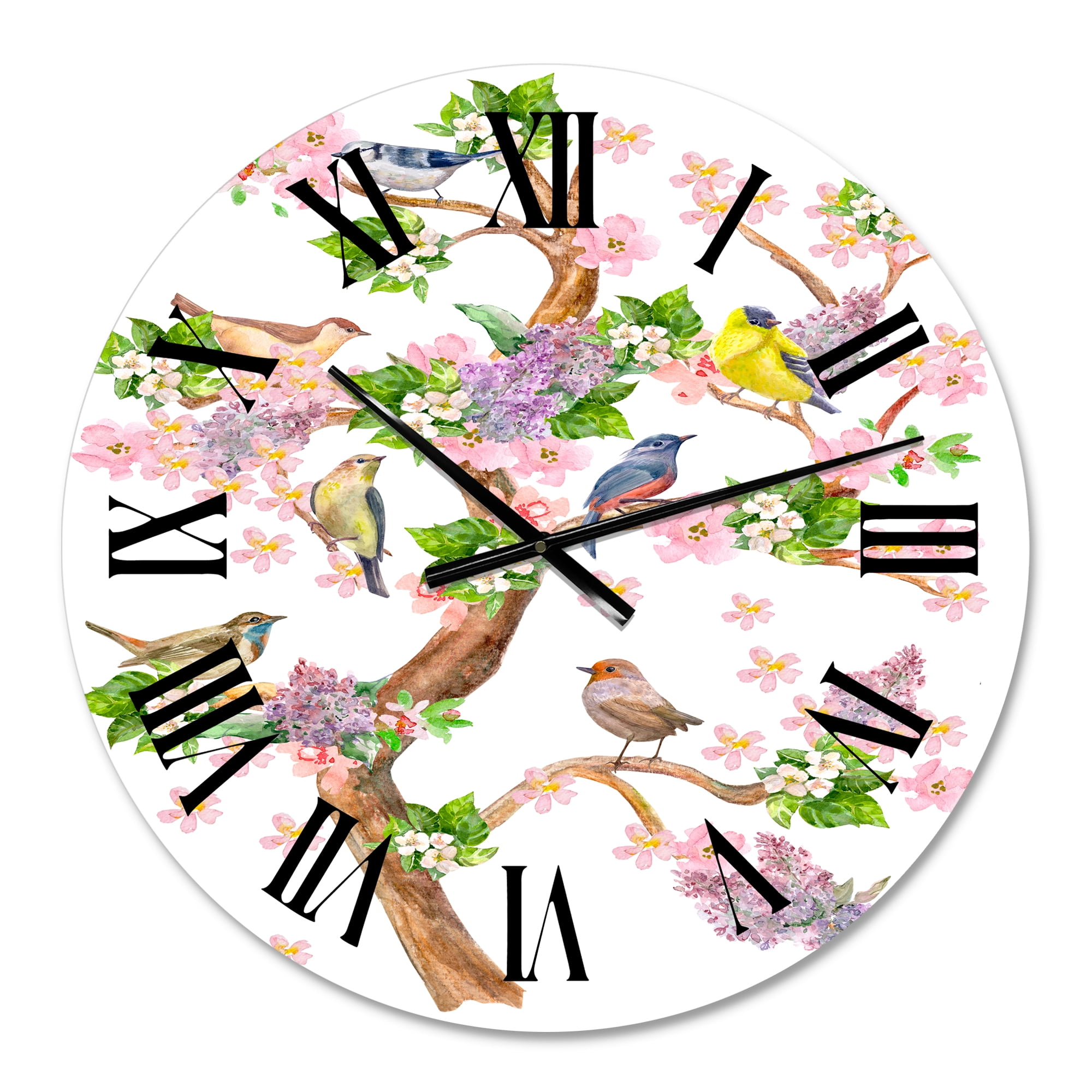 Designart 1 in Quartz Traditional Wall Clock