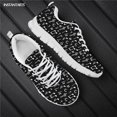 thumbnail image 1 of Chaussures Décontractées Motifs Notes de Musique Mignonnes pour Femmes 2021 Chaussures Plates Marque Designer Lacets Espadrilles Chaussures Filles Extérieur, 1 of 5