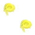 thumbnail image 4 of Sonducket Bufandas cuadradas Pañuelo de gasa Accesorios de tela Adornos para el cabello Ropa de niños de jardín de infantes para Amarillo brillante 60*60cm 2piezas, 4 of 6