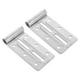 thumbnail image 5 of ULTNICE Garage Door Reinforcement Bracket Silver Iron 2Pcs for Smooth Lifting, 5 of 8