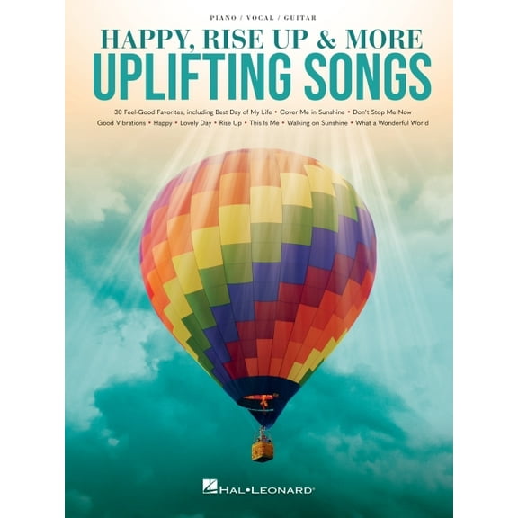 Happy, Rise Up & More Uplifting Songs: Piano/Vocal/Guitar Songbook (Paperback)