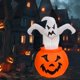 thumbnail image 3 of Linterna de calabaza Macarena Inflable 1.8 metros con luces LED, 3 of 7