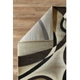 thumbnail image 2 of GLORY RUGS Area Rug Modern 2x7 Brown Soft Contemporary Floor Carpet for Indoor Living Dining Room and Bedroom Area, 2 of 5