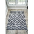 thumbnail image 2 of Benissimo Contemporary Indoor / Outdoor Area Rug LA PETITE Collection I 6x9 I Navy, 2 of 6
