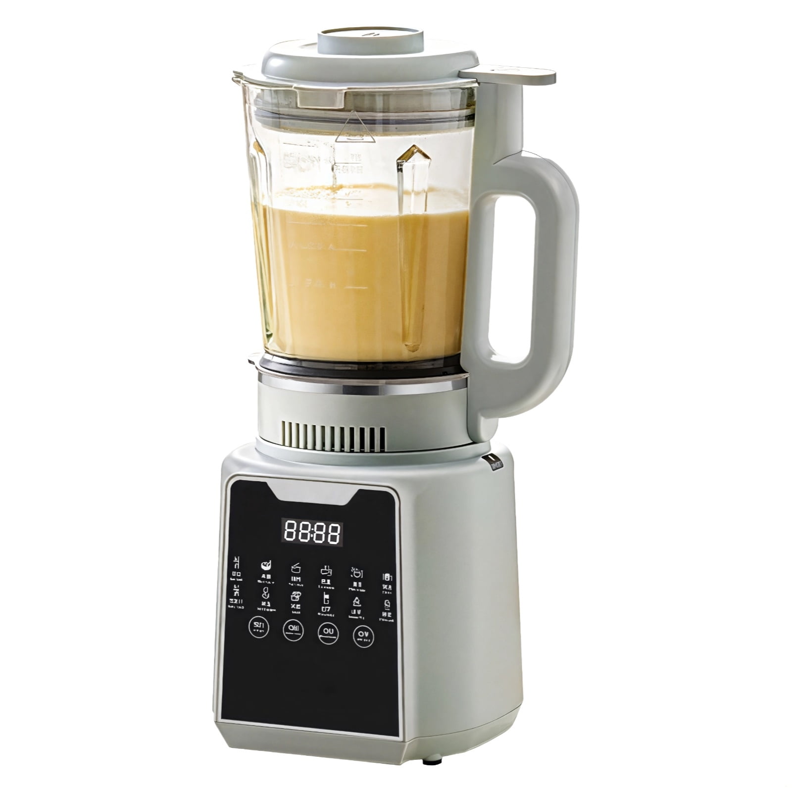 1200W Hot Cold Blender, Multipurpose Kitchen Appliance, 1-3 L Capacity for 3-5 People, Auto Clean, 24H Timer, Juices, Nut Milk, Smoothies, Hot Beverages