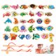 thumbnail image 1 of Muyoka Juego de pesca magnético de madera de 33/16 Uds., juego de juguetes con caña de pescar, juguete educativo interactivo para edades tempranas entre padres e hijos, regalo de Navidad para niños pe Muyoka Hogar, 1 of 1