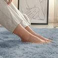 thumbnail image 4 of TNDBKQWR Cheap Rugs for Bedroom Bedroom Rug Fluffy Shag Runner Rugs for Living Room Furry Mat Room Rug Faux Fur Table Runner, 160x60cm/62.99x23.62in, 4 of 6