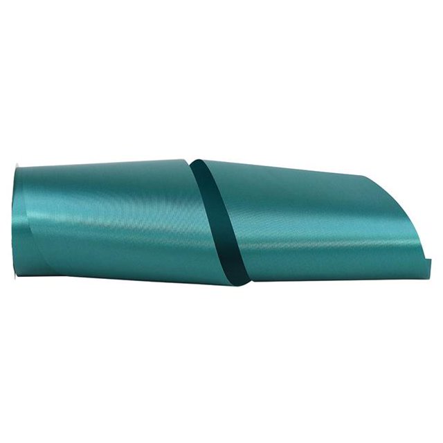 Reliant Ribbon 4700-916-25K 6 in. 50 Yards Ruban de Satin d'Allure Simple Face&44; Turquoise