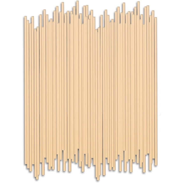 HOSSIAN Reed Diffuser Sticks - Reed diffusers-Reed Sticks -Diffuser Glass Bottles-Diffuser Refills- Natural Rattan Wood Replacement for Aroma Fragrance 50PCS(7.5"*3.5mm Primary Color)