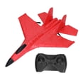 thumbnail image 3 of Avión planeador RC, impermeable, resistente a caídas, doble motor, control remoto, avión de combate con barras de luz LED de colores rojas, 1 batería (sin batería de repuesto), 3 of 14
