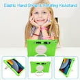 thumbnail image 2 of For iPad 9th 8th 7th Generation Case, Soft Silicone Drop Protection Rotating Kickstand with Shoulder Strap Pencil Holder Kids Friendly Lightweight Case for iPad 10.2" 2021/2020/2019, Green, 2 of 6