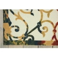thumbnail image 4 of Nourison Home & Garden Indoor/Outdoor Multicolor 5'3" x 7'5" Area Rug, (5x7), 4 of 6