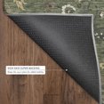 thumbnail image 6 of Addison Rugs Mayfield Premium Machine Washable Traditional Traditional Brown Round Rug, 8' x 8', 6 of 8
