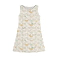 thumbnail image 3 of LTTVQM Easter Dresses for Girls Rabbit Egg Graphic Cute Sleeveless Sundress Soft Round Neck Midi Dresses Fashion Church Dresses Beige 9-10 Years, 3 of 5