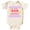 Natural Bodysuit, variant on Little Sister Retro Lightning Shirts and Bodysuits for Sibling Reveal Baby Announcement Natural Shirt 4T