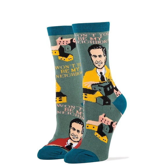 Mister Rogers Be My Neighbor Women's Crew Socks | One Size