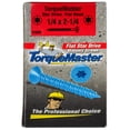 thumbnail image 4 of Torquemaster 1/4" x 2-1/4" Flat Head Masonry Screws, 100 Pieces, Rust Resistant, Flush Finish, 4 of 6