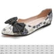 thumbnail image 2 of Zapatos planos con nudo de lazo para mujer, cómodos, antideslizantes, para boda, fiesta, baile, 2 of 9