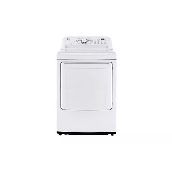 LG DLE7000W 7.3 Cu. Ft. White Front Load Electric Dryer