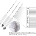 thumbnail image 3 of Professional Alcohol Meter – Set Of 3 Hydrometers With Graduation From 0 To 100% + Thermometer To Measure The Alcohol Content Of Eau-De-Vie, Whisky, Vodka, Cognac, Etc., 3 of 5