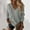 Grey, variant on Sweaters for Women Casual Loose Solid Color Long Sleeve V Neck Pullover Sweater Fall Fashion 2023 Army Green