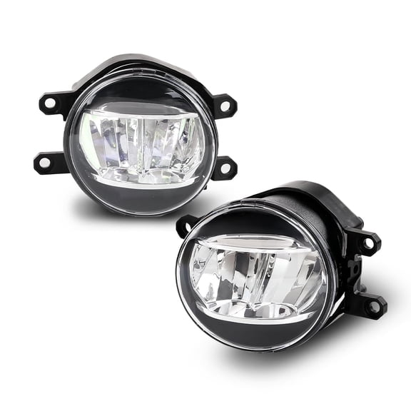 Pair LED Fog Lights Driving Lamps Fit For Toyota Camry Corolla RAV4 Yaris Lexus