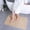 36x24" 【Regular】Beige Stone, variant on Heeneeso M11 Microfiber Bathroom Rug Non-Slip Machine Washable Burgundy Flower 1PC 30 x 18"