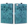 thumbnail image 2 of FJLBDE Case for iPad Mini 1/2/3/4/5 7.9 inch (5th/4th/3rd/2nd/1st) with Stand, Card Slot, Auto Wake/Sleep, Embossed Cat PU Leather Cover, Green, 2 of 7