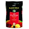 SunGro Black Gold All Purpose Potting Soil Fertilizer Mix, 8 Quart Bag (4 Pack)