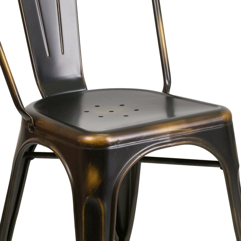 Copper best sale tolix chair