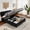 Black, variant on Harper & Bright Designs Queen Size Upholstered Platform Bed with Integrated Headboard, Chenille Hydraulic Storage Platform Bed Frame for Bedroom, Beige