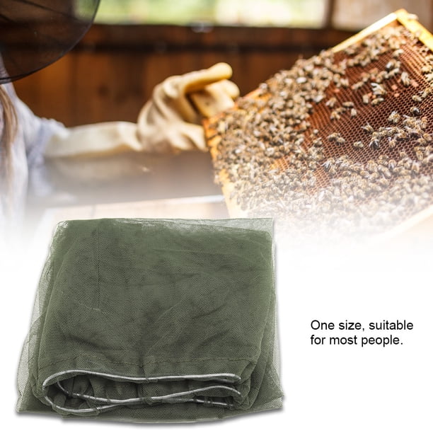 Sombrero de red BuyWeek para la cabeza protección contra abejas y mosquitos talla única