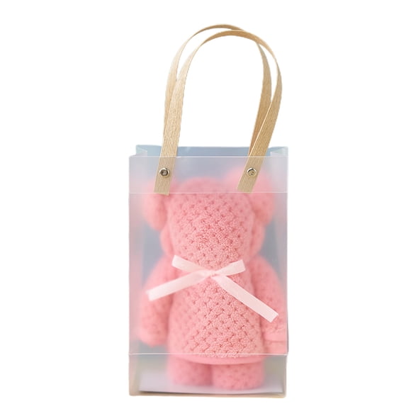 Mejor set de toallas para osos - Toallas de baño suaves de forro polar de alta densidad para familia, niños y baby showers