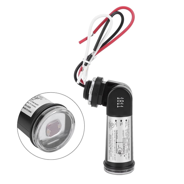 Interruptor, control de sensor de luz de 50/60 Hz, interruptor de sensor fotoeléctrico, interruptor de luz, diseño exquisito