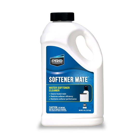 Softener Mate, Whole House Water Softener System Cleaner, Removes Limited Iron, Manganese, Silt, Metal, and Organic Compounds that Cause Inefficiencies, 4 Lbs