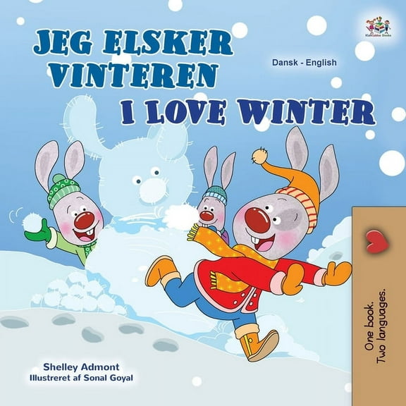 Danish English Bilingual Collection I Love Winter (Danish English Bilingual Children's Book), (Paperback)