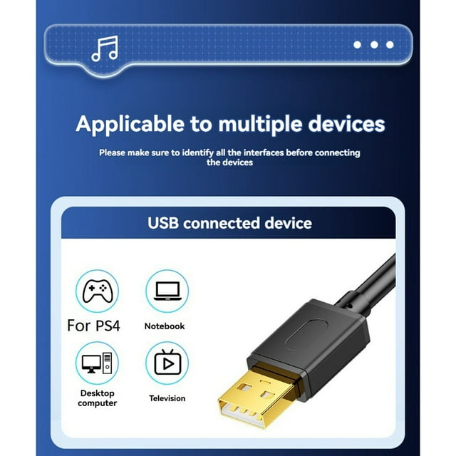 USB to Optical SPDIF Audio Converter for Speaker, TV, Computer and Laptop to Connect to Optical Audio Boxes