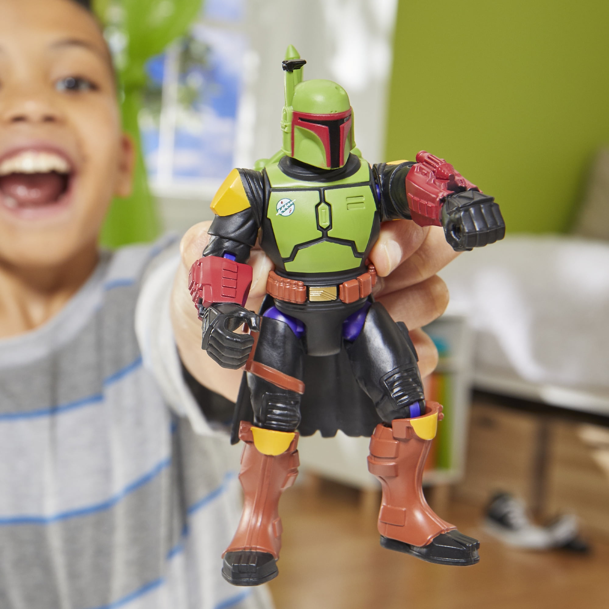 MixMashers Star Wars Boba Fett Toy, 5” (12 cm) Mix-&-Match Action Figure, 4+