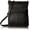 Black, variant on Leather Shoulder Bag Handbag Purse Cross Body Organizer Wallet Multi Pockets