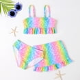 thumbnail image 6 of GYRATEDREAM Mother Daughter Swimwear Family Matching Girls Swimsuit Women Bikini Set Summer Beachwear, 6 of 9