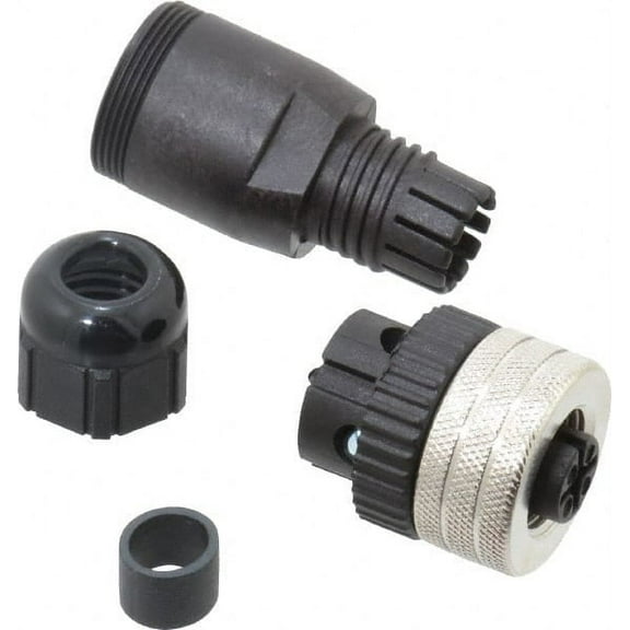 Brad Harrison 4 Amp, Female Straight Field Attachable Connector Sensor and Receptacle