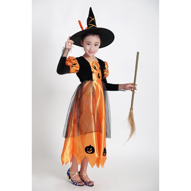 IBP 2018 Disfraz De Halloween Para Niños Disfraces De cosplay Bruja