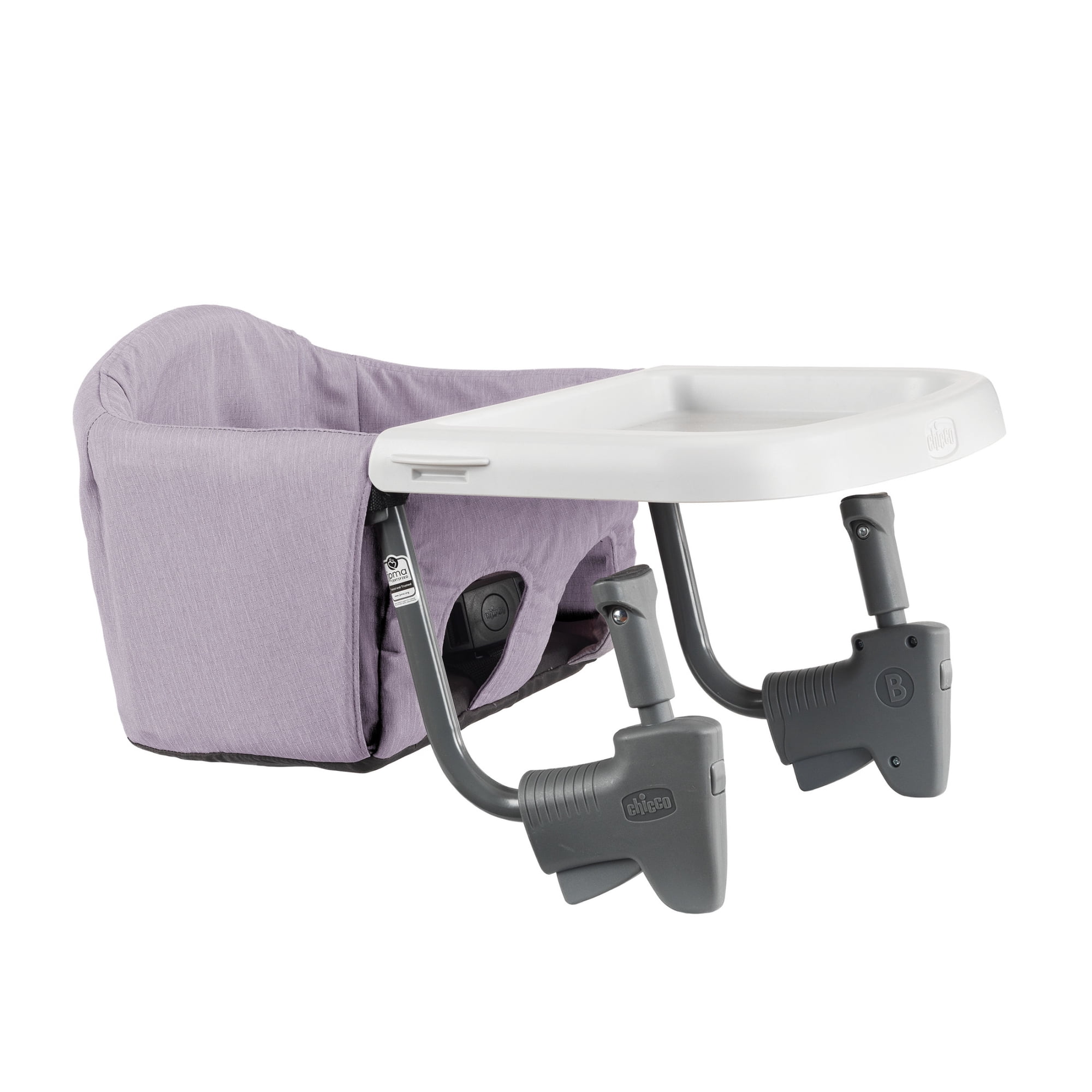 Chicco FastLock® Go Hook-On Table Chair with Carry Bag for Babies and Toddlers - Lupine (Purple)