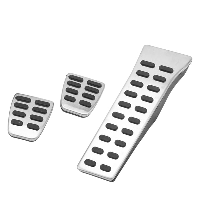 Gas Brake Pedal Pads, Easy Installation Car Pedal Pad Cover Replacement Improve Drive Control Long Lifespan For Santa Fe Manual Transmission,Automatic Transmission