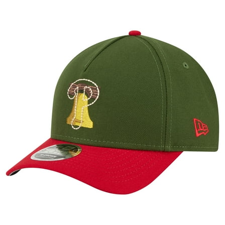 Men's-New Era Dark Green Philadelphia Phillies City Feature 9FORTY A-Frame Adjustable Hat
